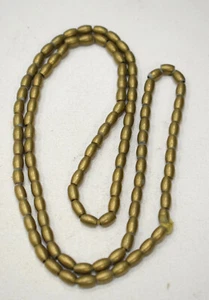 Perlen Indonesisch Messing Oval Perlen 8 mm - Bild 1 von 4