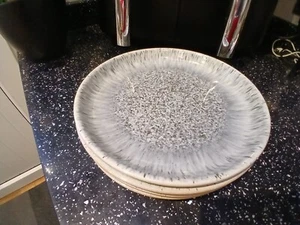 DENBY HALO SPECKLE SALAD / SIDE PLATES X 4 - Picture 1 of 3