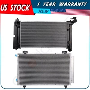 Kit de radiador y condensador de aire acondicionado para Toyota para Corolla Matrix 2003-2004 - Imagen 1 de 10