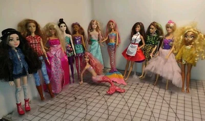 Enorme Barbie Fairytopia de Colección Años 00 Brillante, Sirena, Algunas Articuladas, Cumpleaños++ Foto 1 de 4