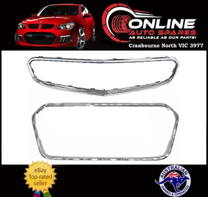 Front Chrome Grille Surround Kit Holden Commodore VF S1 SS SSV SV6 13-9/15 trim - Picture 1 of 5