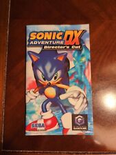 (Tylko instrukcja) Sonic Adventure DX - Instrukcja Nintendo Gamecube 