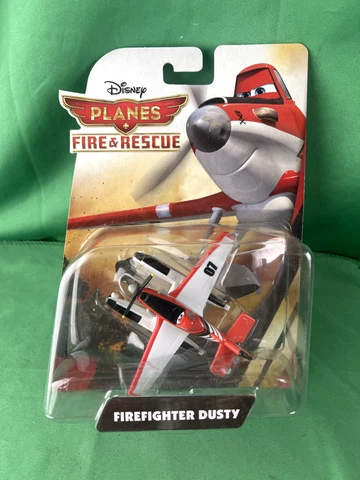 Disney Pixar Planes Fire Rescue Firefighter Dusty Pontoon Diecast NEW In package Cover