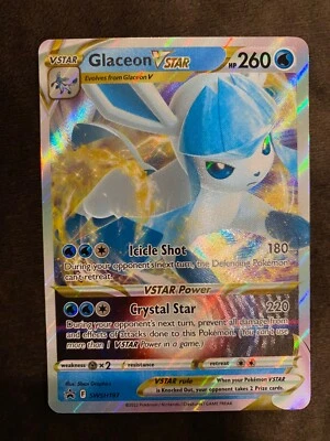 Glaceon VSTAR SWSH197 SWSH: Sword & Shield Promo Cards Holo - Image 1 of 2