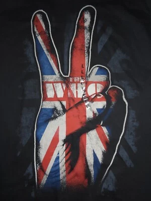 The WHO British Flag in Peace (LG) T-Shirt w/ Tags ROGER DALTRY / PETE TOWNSHEND - Image 1 of 3