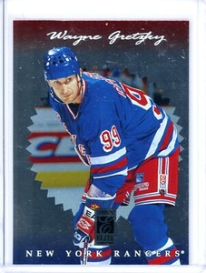 1996-97 Donruss Elite Wayne Gretzky 10 New York Rangers HOF Oilers Kings Blues