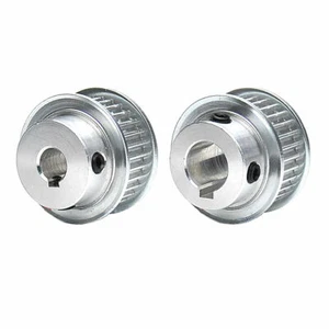 Polea de correa de distribución 3M 20T-60T orificio de llave rueda síncrona para cinturón de 11/16 mm - Imagen 1 de 3