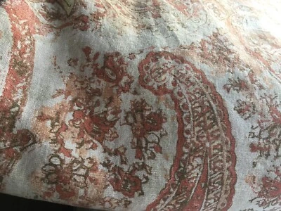 Funda nórdica Pottery Barn completa/queen cachemira lino algodón Foto 1 de 4