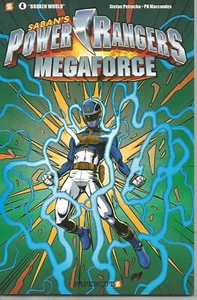Power Rangers Megaforce #4: Broken World by Stefan Petrucha (Softback, 2013) - Picture 1 of 2