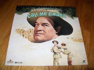 CALL ME BWANA Laserdisc LD BRAND NEW SEALED WIDESCREEN FORMAT BOB HOPE STARS! - Picture 1 of 2