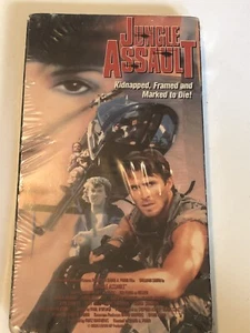 Jungle Assault VHS Tape William Zipp Cult Film Rare S2B - Picture 1 of 2