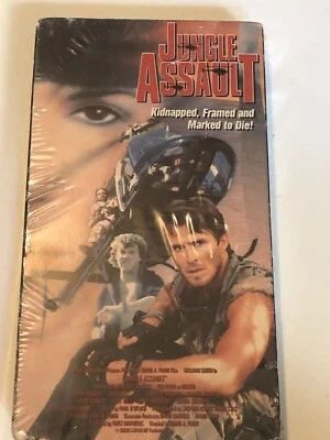 Jungle Assault VHS Tape William Zipp Cult Film Rare S2B - Image 1 of 2