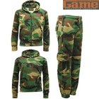 Kids GAME Army Camo Camouflage Woodland Fleece Tracksuit Hoodie / Joggers