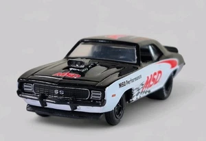 1969 CHEVY CAMARO SS/RS Diorama Collectible DieCast Model Car 1:64 Black LOOSE - Picture 1 of 8