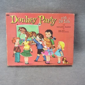Whitmen Publishing Donkey Party Pin Tail on Donkey Children Game Nursery Decore - Picture 1 of 8