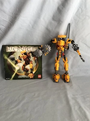 Lego set 8755 Keetongu VINTAGE TITANS BIONICLE 100% complete w/ instructions - Image 1 of 4