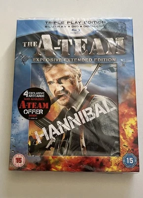 The A-Team (Blu-ray) - New & Sealed - Slip Cover Extended Edition , Art Cards - Image 1 of 2