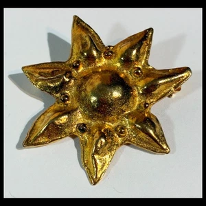 Vintage MMA Metropolitan Museum of Art FLOWER Brooch Pin Pendant ANCIENT EGYPT - Picture 1 of 9
