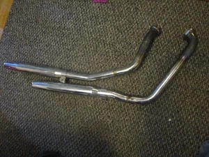 1984-90? Harley Davidson EVo FX? muffler exhaust header set shovelhead - Picture 1 of 10