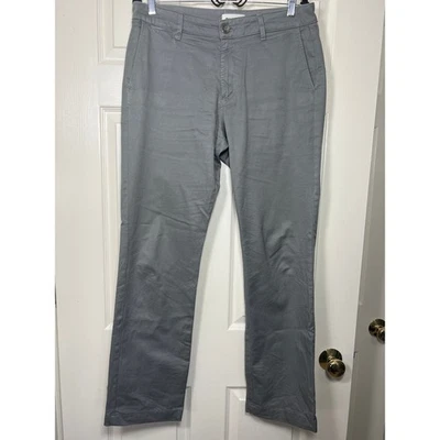 DL1961 Kent Casual Straight Chino Piccard Grey Pant Men's Size 33 - Image 1 of 4