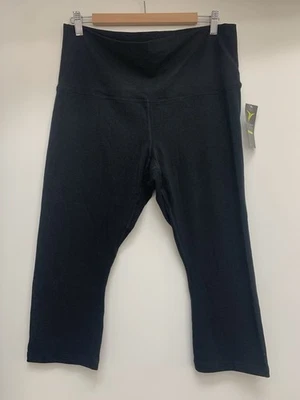 Old Navy Active Go Dry Maternity Black Cropped Legging Sz. Large Breathable NEW - Image 1 of 4
