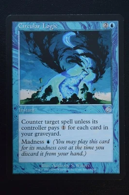 Magic The Gathering MTG CIRCULAR LOGIC Torment LP Lightly Played - Image 1 of 2