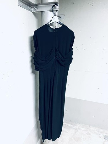 Abito Prada Nero Manica Corta 38S Collezione Linea