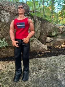 Camisa masculina escala 1/6 GI Joe Phicen Hot Toys figuras cachorro orgullo banderas gay LGBTQ+ - Imagen 1 de 1