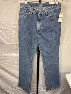 NEW Ralph Lauren Polo Denim 33x32 Straight Five Pocket Classic Jean Relaxed Fit - Image 1 of 4