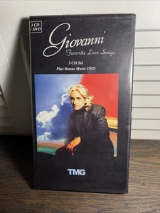 GIOVANNI Favorite Love Songs WEDDING ANNIVERSARY CD SET 3 & Bonus DVD 2005 - Picture 1 of 9