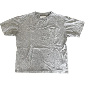 Number (N)ine Musical Letter Pocket Pattern Grey T-Shirt Size Medium - Picture 1 of 5
