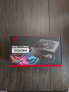 ROG Strix 550w Power Supply PSU 80 Plus Gold Fully Modular - Picture 1 of 8