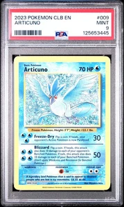 2023 POKEMON CLB EN #009 ARTICUNO PSA 9 MINT CLASSIC - Picture 1 of 1