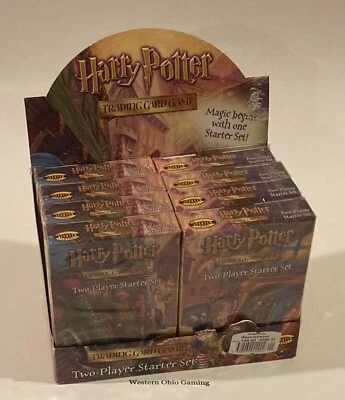 Harry Potter TCG 8 Two Player Starter Set Decks & Display Box NEW READ CCG - Image 1 of 4
