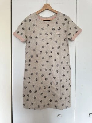 Vestido Marc By Marc Jacobs Mujer Logo Terry Francés Mangas Cortas Gris Talla S Nuevo sin Etiquetas Foto 1 de 4