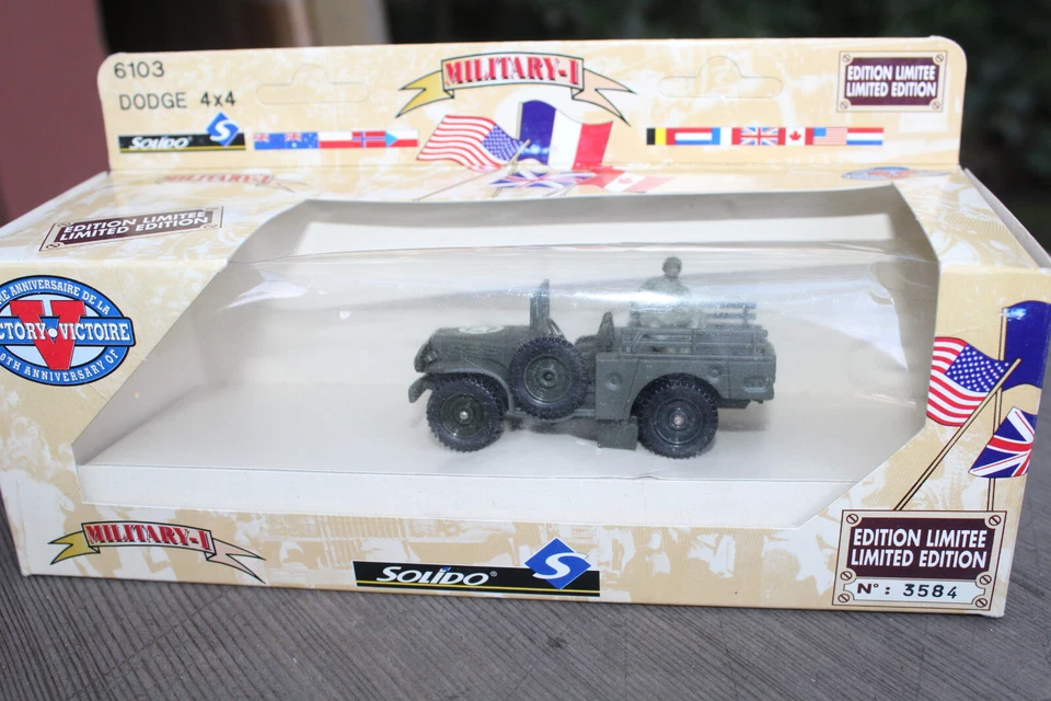 Solido Military 6103 Dodge 4x4 Truck 1:50 Scale - Image 1 of 1