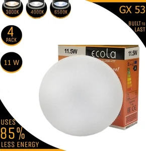 PACK DE 4 LED 11W GX53 Bombilla Lámpara Lámpara Gabinete Cocina Tablet DÍA / FRÍO / CÁLIDO - Imagen 1 de 7