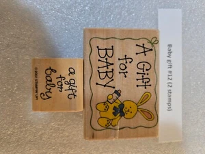 sellos de goma para manualidades - regalo para bebé - Imagen 1 de 1