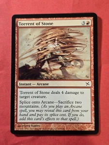 2005 Magic The Gathering Betrayers of Kamigawa #119 Torrent of Stone, C, NF, cd6 - Picture 1 of 3