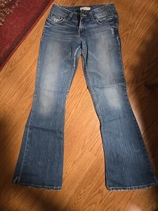 BKE Denim Ultimate Stretch Boot Cut Jeans Women's Size 27x31.5 - Picture 1 of 4