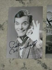 PETER MARSHALL Signed 4x6 HOLLYWOOD SQUARES Photo AUTOGRAPH 1A