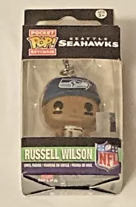 RUSSELL WILSON Schlüsselanhänger Pocket POP SEATTLE SEAHAWKS NEU IM KARTON - Bild 1 von 2