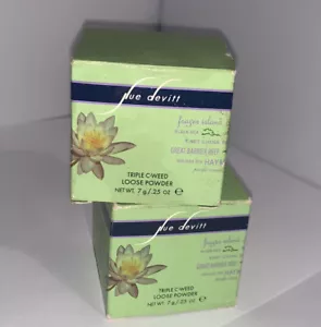 Sue Devitt Triple C-Weed Loose Powder 0.25oz Color:Tan BNIB ~LOT OF 2 - Picture 1 of 4