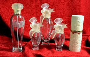 Nina Ricci L’Air du Temps Vintage Empty Perfume Bottle Lot - Collection of 5 - Picture 1 of 4