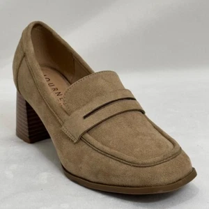 Journee Tru Comfort Foam Malleah Damen-Loafer-Stil gestapelter Absatz Pumps - Bild 1 von 6