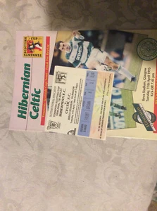 1995 SCOTTISH CUP SEMI FINAL HIBS HIBERNIAN V CELTIC + MATCH TICKET E - Picture 1 of 1