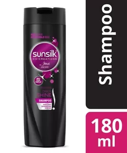 Sunsilk Stunning Black Shine Shampoo For Healthy Hair 180 ML Brand New - Picture 1 of 13