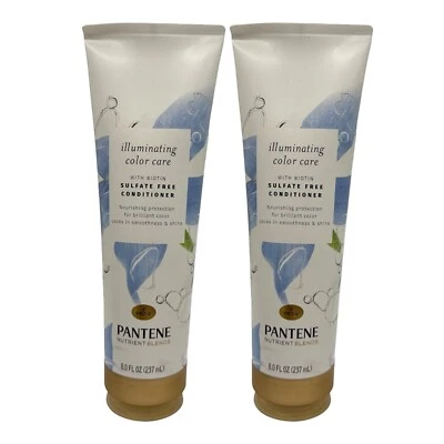 2 Pk Pantene Nutrient Blends Pure Clean Clarify Fragrance Free Conditioner 8 oz - Image 1 of 4