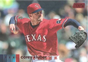 2020 Stadium Club Baseball Red Foil #205 Corey Kluber - Picture 1 of 2