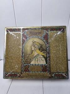Antike 20er Jahre Art Deco Whitman's Schokolade Bonboniere Mosaikdose Salmagundi - Bild 1 von 7